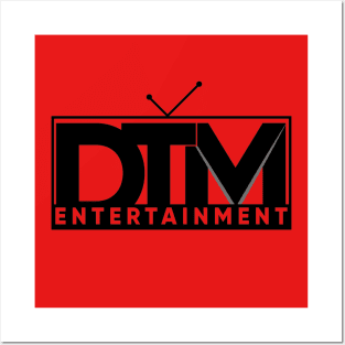 DTM Entertainment Winter Collection (Black Logo) Posters and Art